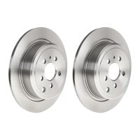 2 brake discs full Ø 295 mm 10 mm BREMBO for...