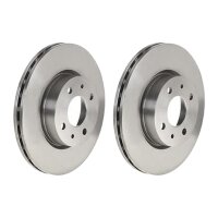 2 Bremsscheiben innenbelüftet Ø 257 mm 22 mm...
