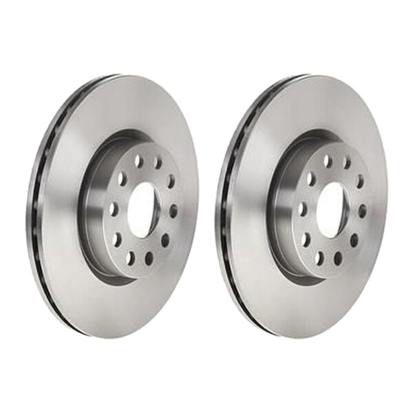 2 brake discs ventilated Ø 281 mm 22 mm BREMBO for e.g. LANCIA KAPPA
