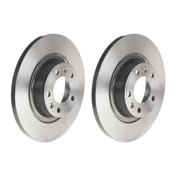 2 brake discs full Ø 290 mm 14 mm coated BREMBO for CITROËN JUMPY and others