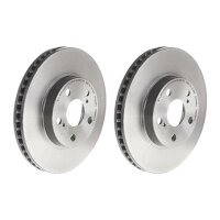 2 brake discs ventilated Ø 255 mm 25 mm BREMBO for...