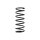 Suspension spring for car front axle BILSTEIN B3 for e.g. BMW 3
