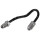 Brake Line at Brake Caliper METZGER suitable for e.g. SKODA OCTAVIA