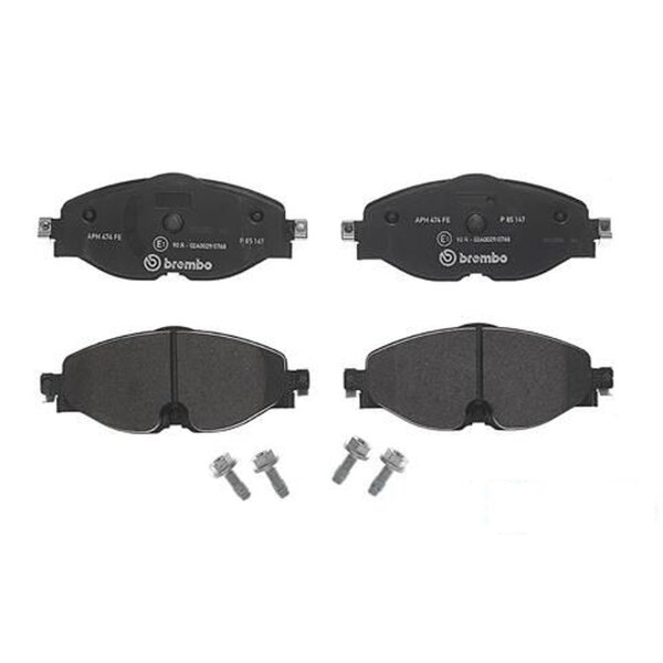 Brake pad set disc brake 20 mm BREMBO suitable for e.g. VW GOLF
