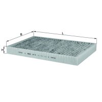 Innenraumfilter Partikelfilter MAHLE für AUDI A6 C5...