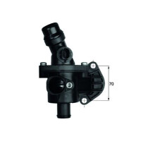 Thermostat coolant temp 109 °C with gasket MAHLE for...