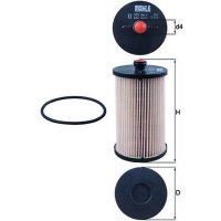 Kraftstofffilter MAHLE für VW CRAFTER 30-50 Kasten