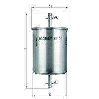 Kraftstofffilter Leitungsfilter MAHLE für AUDI A6 C5...