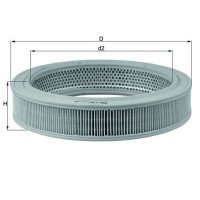 Luftfilter MAHLE für AUDI 50