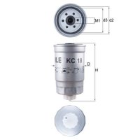 Kraftstofffilter Keilrippenriemenscheibe 115mm MAHLE...