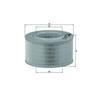 Luftfilter Filtereinsatz MAHLE für AUSTIN AMBASSADOR I