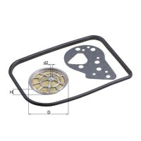 Hydraulikfilter Automatikgetriebe MAHLE für AUDI 80...
