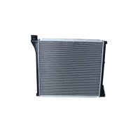 Radiator engine cooling 570 - 565 mm alu NRF for e.g. VW LT