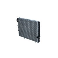Kühler Motor Kühlrippen mechanisch gefügt 470 - 378 mm Alu NRF für u.a. AUDI 90
