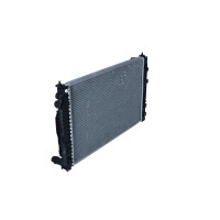 Kühler Motorkühlung Kühlrippen gelötet 632 - 398 mm Alu NRF für u.a. AUDI A6