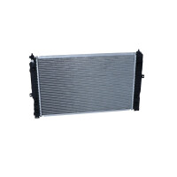 Kühler Motorkühlung Kühlrippen gelötet 632 - 398 mm Alu NRF für u.a. AUDI A6