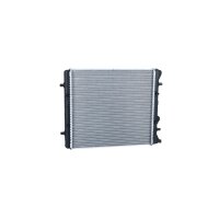 Radiator Engine cooling fins brazed 430 - 411 mm alu NRF for e.g. SKODA OCTAVIA