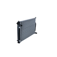 Kühler Motorkühlung Kühlrippen gelötet 631 - 449 mm Alu NRF für u.a. AUDI A6