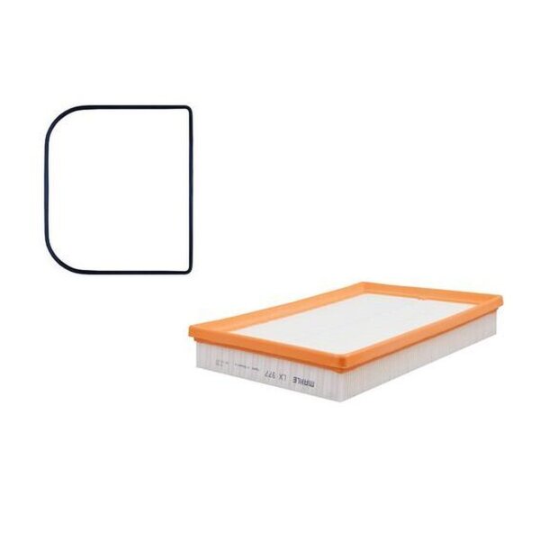 Luftfilter Filtereinsatz MAHLE für VW POLO IV Stufenheck (9A4/ 9A2/ 9N2/ 9A6)