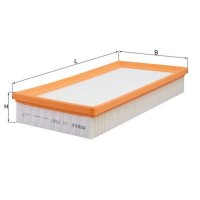 Luftfilter Filtereinsatz MAHLE für SEAT CORDOBA (6L2)