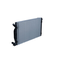 Kühler Motorkühlung Kühlrippen gelötet 632 - 398 mm Alu NRF für u.a. AUDI A4