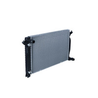 Kühler Motorkühlung Kühlrippen gelötet 632 - 398 mm Alu NRF für u.a. AUDI A4