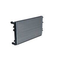 Kühler Motor Kühlrippen mechanisch gefügt 635 - 415 mm Alu NRF für u.a. VW POLO