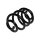 Rear Suspension Spring Coil Spring TRISCAN for VW SHARAN and others