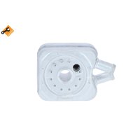 Oil cooler engine oil with sealing ring NRF for AUDI A2