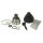 Joint Kit, drive shaft NBR (nitrile butadiene rubber) LÖBRO for e.g. AUDI 100