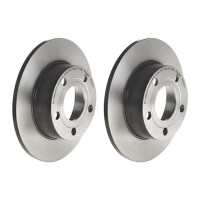 2 Bremsscheiben voll Ø 245 mm 10 mm beschichtet...