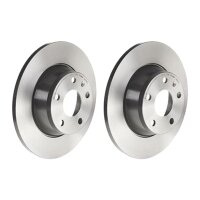 2 brake discs full Ø 286 mm 12 mm coated BREMBO...