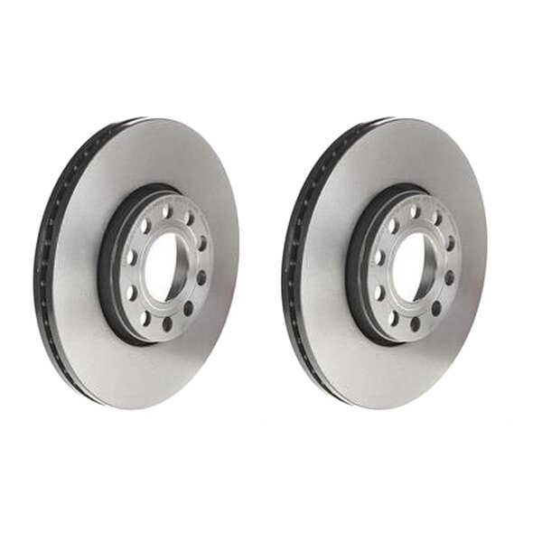 2 Bremsscheiben innenbelüftet Ø 288 mm 25 mm BREMBO für u.a. VW PASSAT