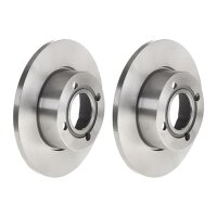 2 brake discs full Ø 256 mm 13 mm BREMBO suitable...