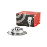 2 brake discs full Ø 226 mm 10 mm BREMBO suitable for e.g. VW GOLF