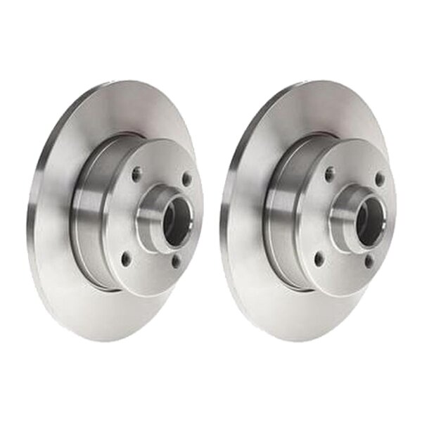 2 brake discs full Ø 226 mm 10 mm BREMBO for VW PASSAT and others