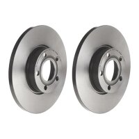 2 brake discs full Ø 288 mm 15 mm coated BREMBO...