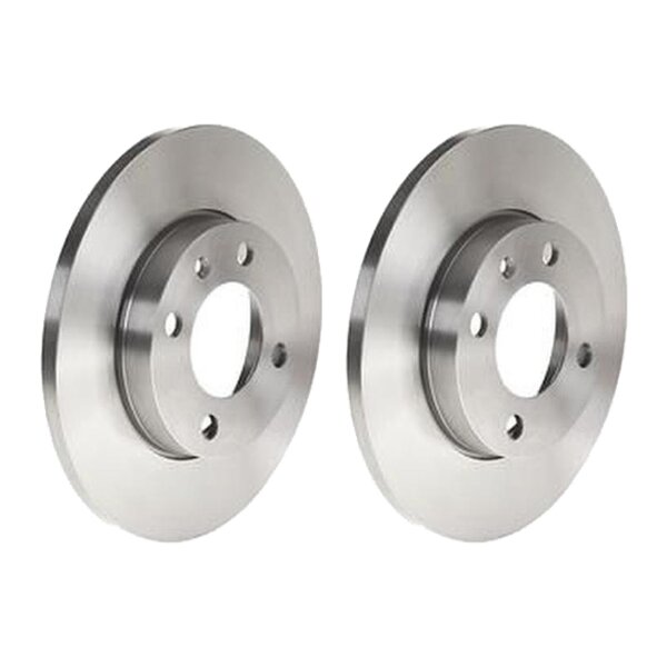 2 brake discs full Ø 239 mm 12 mm BREMBO suitable for e.g. VW GOLF