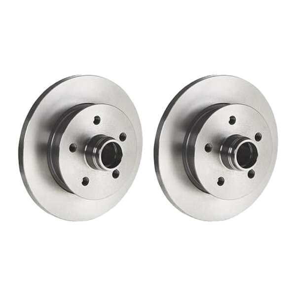 2 brake discs full Ø 258 mm 16 mm BREMBO for VW TRANSPORTER and others