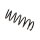 Suspension Spring Front Axle BILSTEIN for e.g. BMW 5er Touring