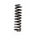 Suspension spring front axle BILSTEIN B3 for MERCEDES-BENZ C-CLASS and others