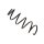 Suspension Spring Front Axle BILSTEIN for e.g. MERCEDES-BENZ A-Klasse
