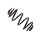 Suspension Spring Rear Axle BILSTEIN for e.g. OPEL Astra G Caravan
