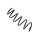 Suspension Spring Front Axle BILSTEIN for e.g. OPEL Astra H