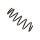 Suspension Spring Front Axle BILSTEIN for e.g. OPEL Astra H