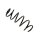 Suspension spring front BILSTEIN B3 series replacement springs for OPEL Astra H