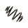 Suspension Spring Rear Axle BILSTEIN for e.g. OPEL Astra F