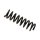 Rear suspension spring BILSTEIN for MERCEDES-BENZ C-CLASS (W202)