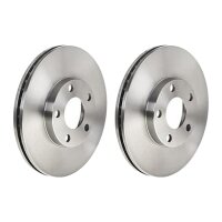 2 Bremsscheiben innenbelüftet Ø 282 mm 25 mm...