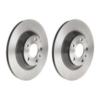 2 Bremsscheiben voll Ø 302 mm 12 mm beschichtet...